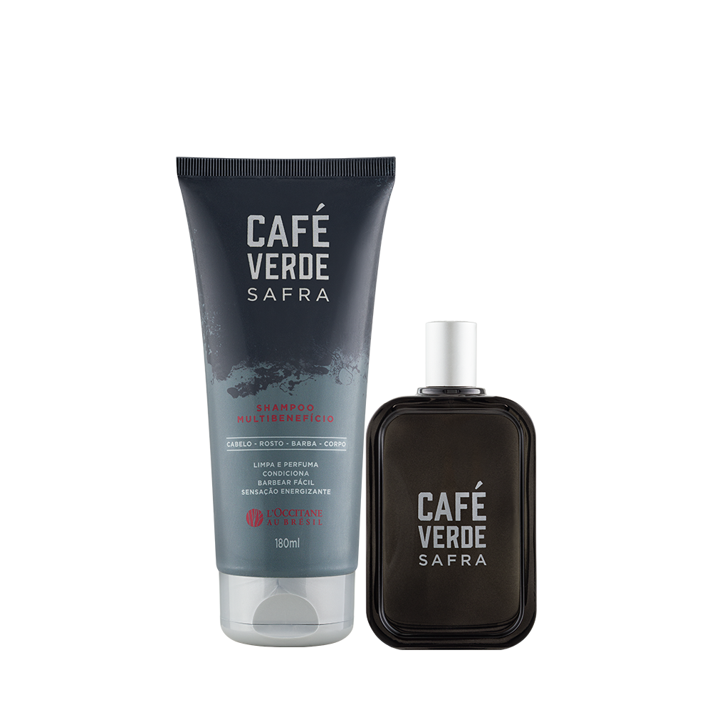 Duo Shampoo Multibeneficio e Colônia Café Verde Safra, ,  large image number 0